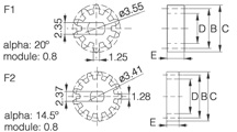 Gear wheel [104-6]