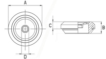 Push out membrane grommet [285]